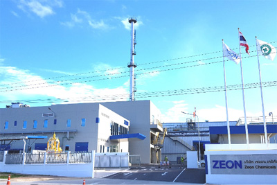 日本ゼオンのタイ工場
