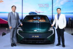 バンコク都内で披露されたＥＶ「ＪＹエア」