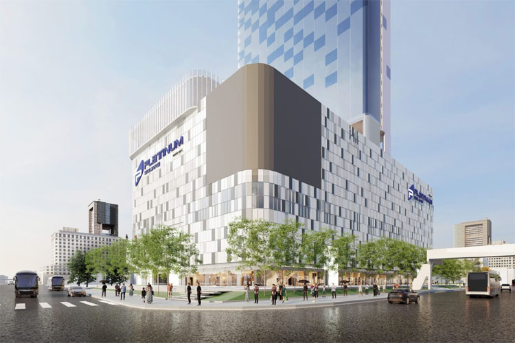 「プラティナム・スクエア」の完成予想図