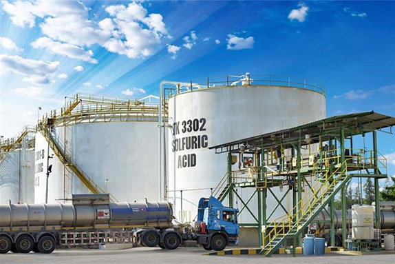 ＮＦＣのタンクターミナルの施設