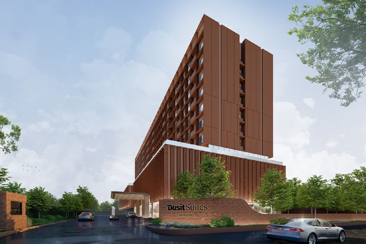 「デュシット・スイート・Ｊパーク・シラチャー」の完成予想図