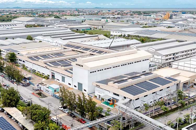 サムットプラカーン県の工場