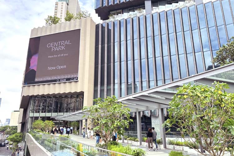 都心で開業した新ＳＣ「セントラル・パーク」