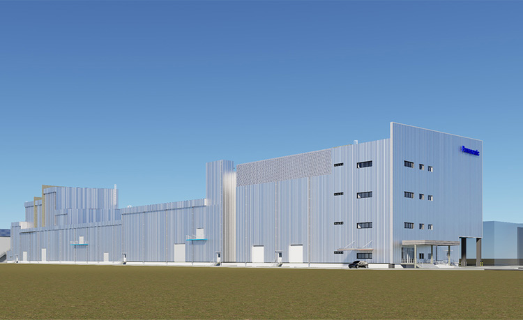 アユタヤ工場新棟のイメージ図