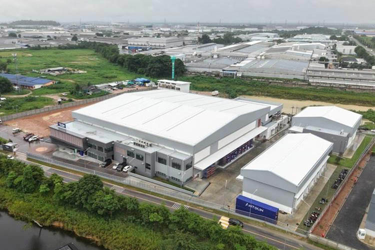 ラヨン県の新工場