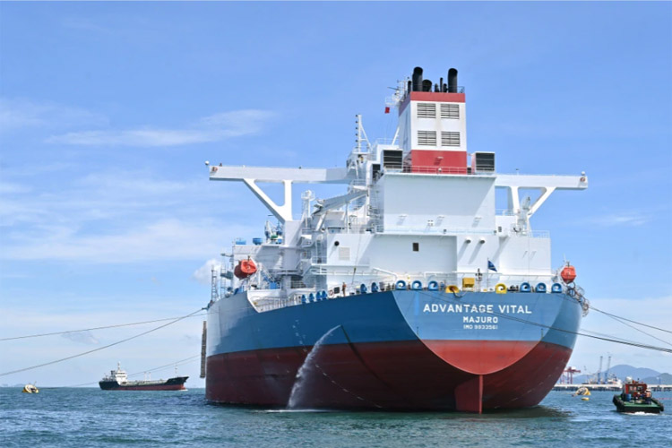 第１弾のタンカー