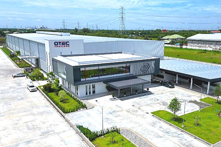 アユタヤ県で建設された新工場