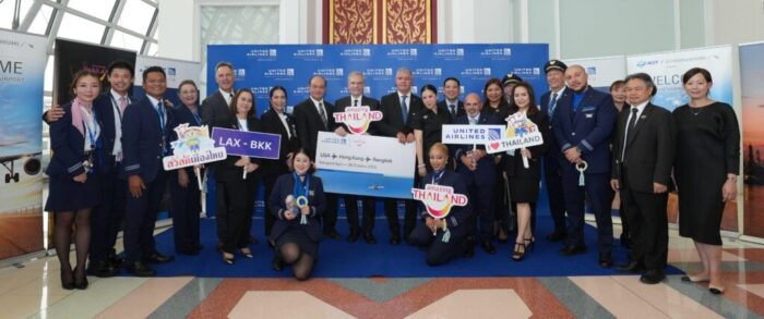 就航の記念式典