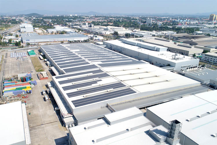 チョンブリ県の工場