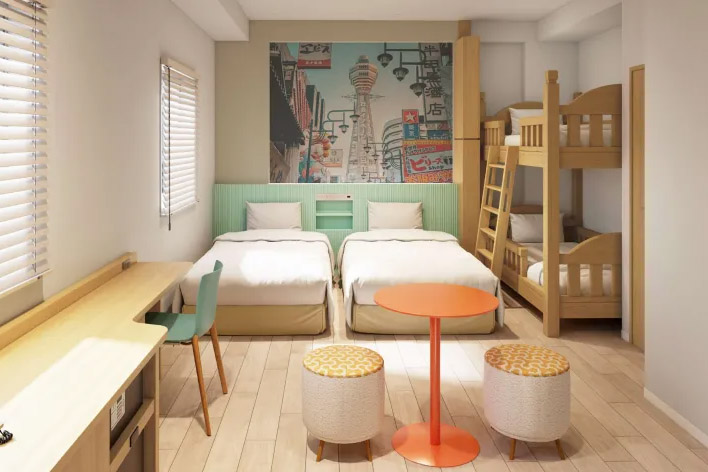 新ホテルの客室イメージ