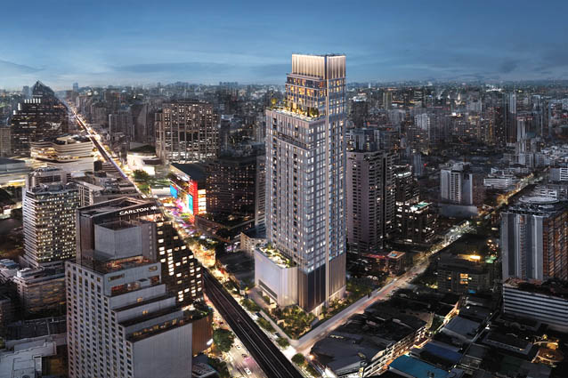 超高級コンド「スティル・スクンビット20」の完成予想図