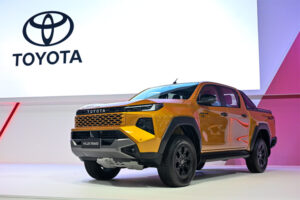 トヨタの出展ブース