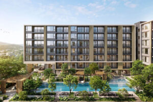 「オリジン・レジデンシズ・プーケット・バンタオ」の完成予想図