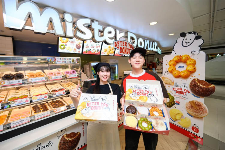 アフター・ユーと共同開発したドーナツ