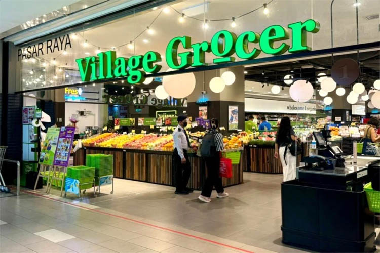 高級スーパー「ビレッジ・グローサー」