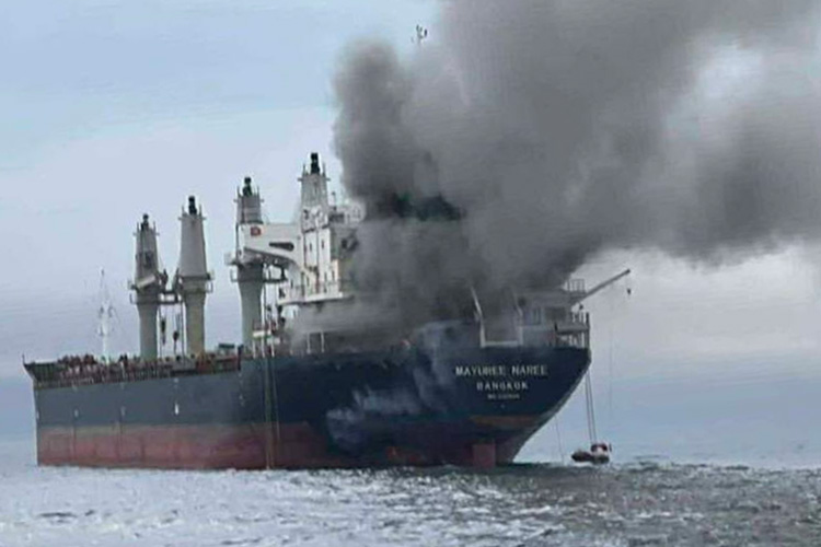 攻撃を受けた「マユリー・ナリー」