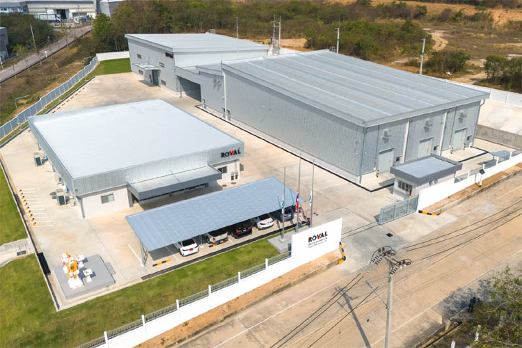 チョンブリ県の常温亜鉛めっき工場