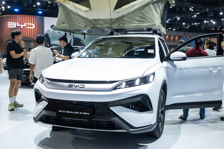 ＢＹＤの出展ブース