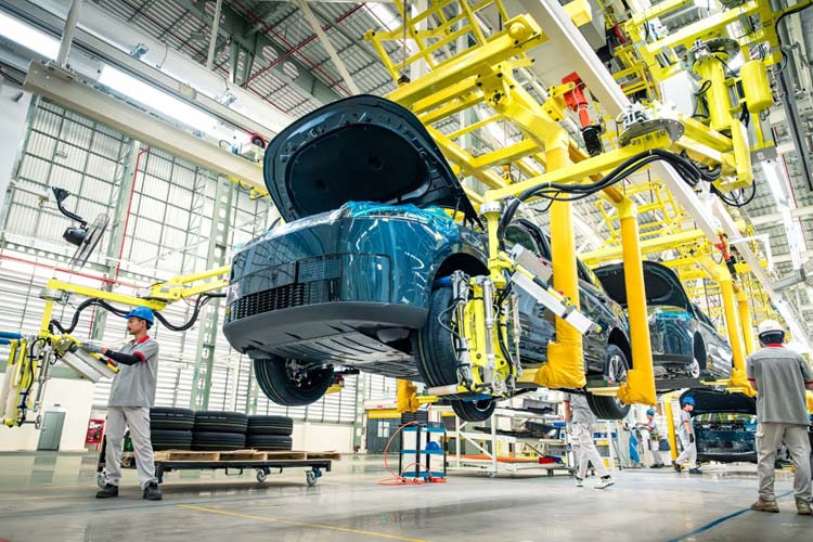 奇瑞汽車のタイ工場