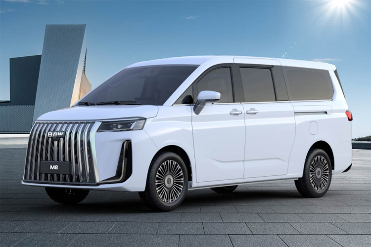 北京汽車製造廠のＥＶ「ＢＡＷ・Ｍ８」