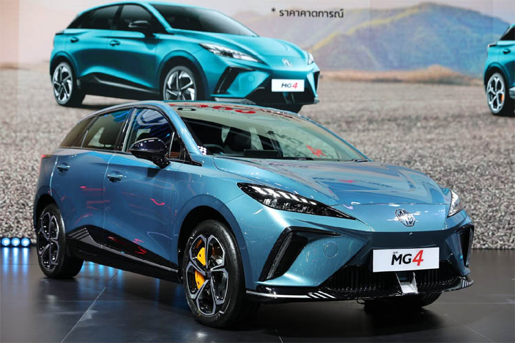 販売好調なＥＶ「ＭＧ４エレクトリック」