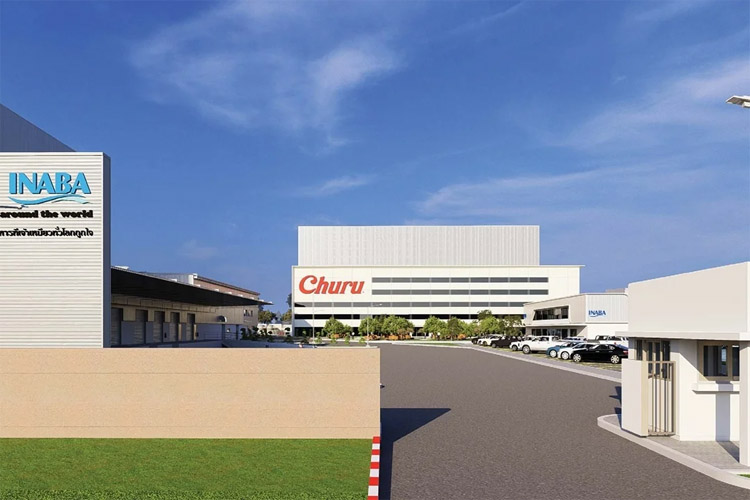 新工場の完成予想図