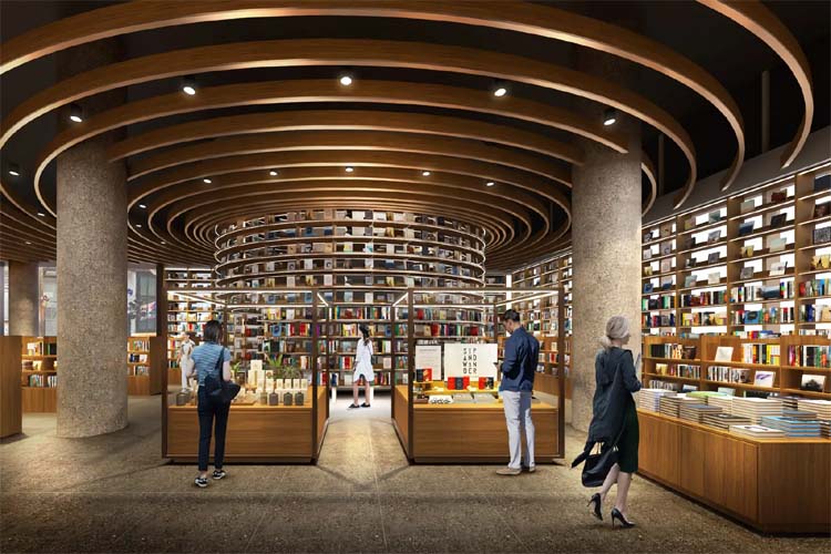 タイで開業する書店のイメージ
