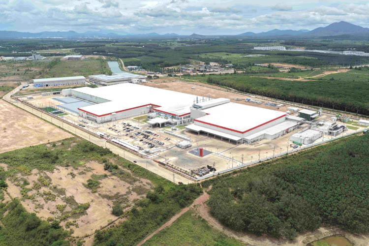チョンブリ県で建設された工場