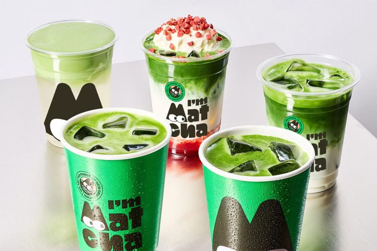 「アイム・マッチャ」の抹茶飲料